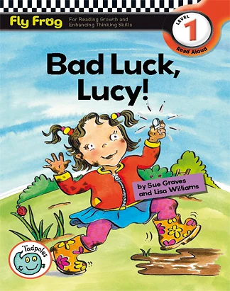 Level1-6 Bad Luck, Lucy! 2012 교재 표지