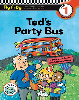 Level1-19 Ted's Party Bus 2012 교재 표지