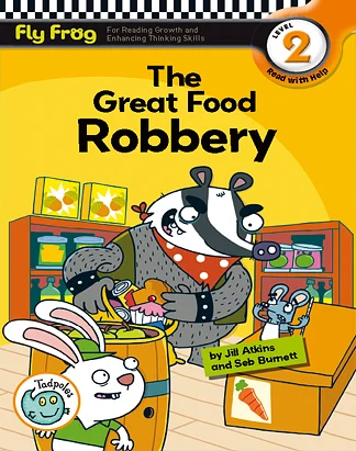 Level 2-8 The Great Food Robbery 2012 교재 표지