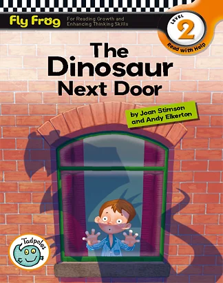 Level 2-18 The Dinosaur Next Door 2012 교재 표지