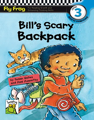 Level 3-5 Bill's Scary Backpack 2012 교재 표지