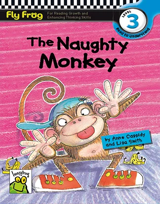Level 3-10 The Naughty Monkey 2012 교재 표지