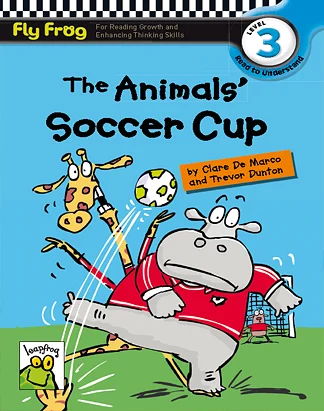 Level 3-14 The Animals' Soccer Cup 2012 교재 표지