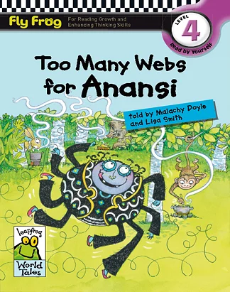 Level 4-2 Too Many Webs for Anansi 2012 교재 표지