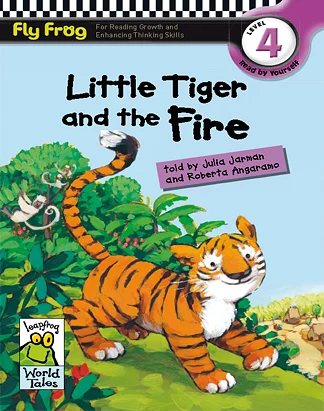 Level 4-8 Little Tiger and the Fire 2012 교재 표지