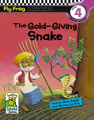 Level 4-9 The Gold-Giving Snake 2012 교재 표지