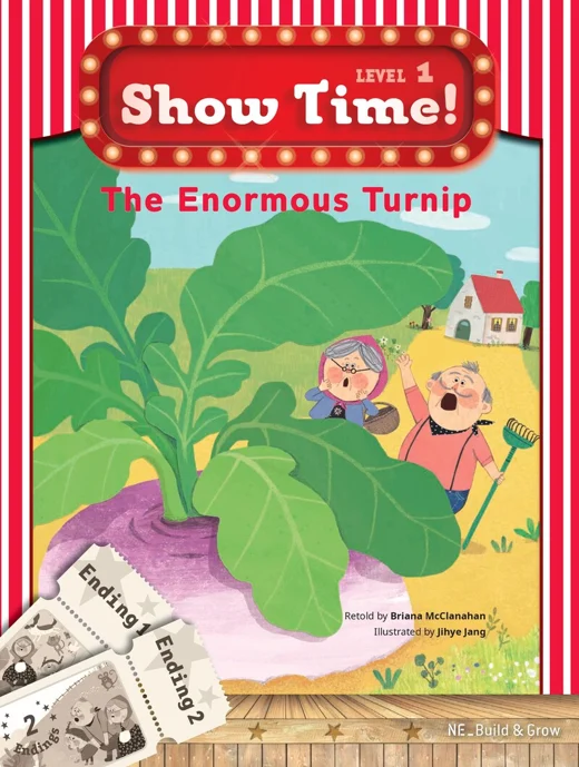 Show Time! Level 1 The Enormous Turnip (SET) 2017 교재 표지