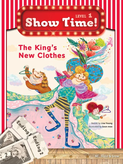 Show Time! Level 1 The King's New Clothes (SB) 2017 교재 표지