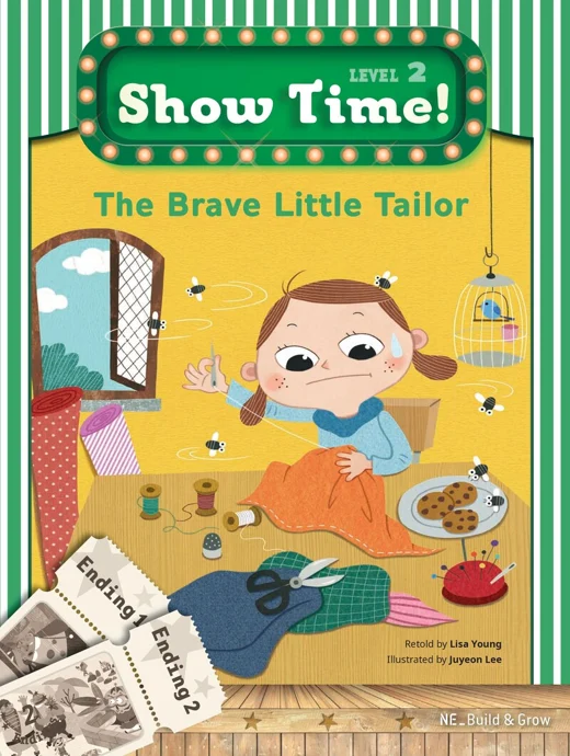 Show Time! Level 2 The Brave Little Tailor (SET) 2017 교재 표지