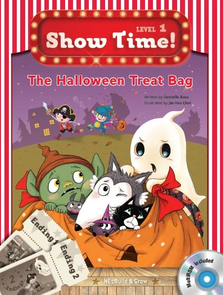 Show Time! Level 1 The Halloween Treat Bag (SB) 2018 교재 표지