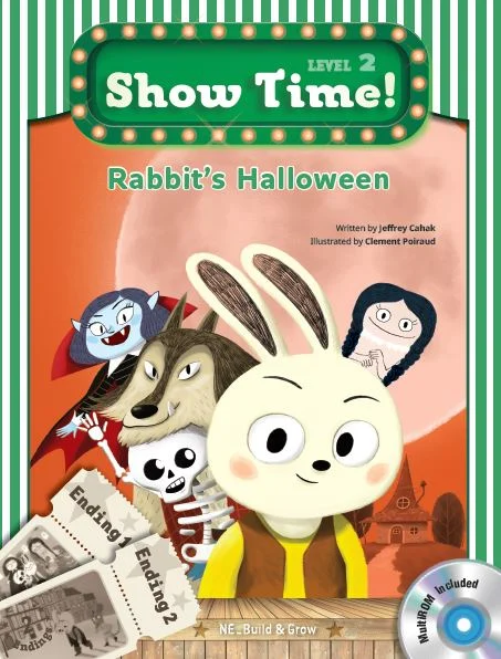 Show Time! Level 2 Rabbit's Halloween (SB) 2018 교재 표지