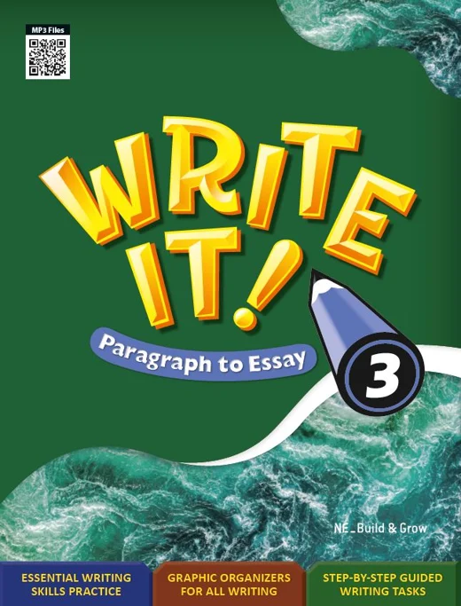 Write It! Paragraph to Essay 3 2020 교재 표지