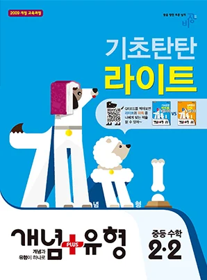 개념플러스유형 라이트 ②-2 2018 교재 표지