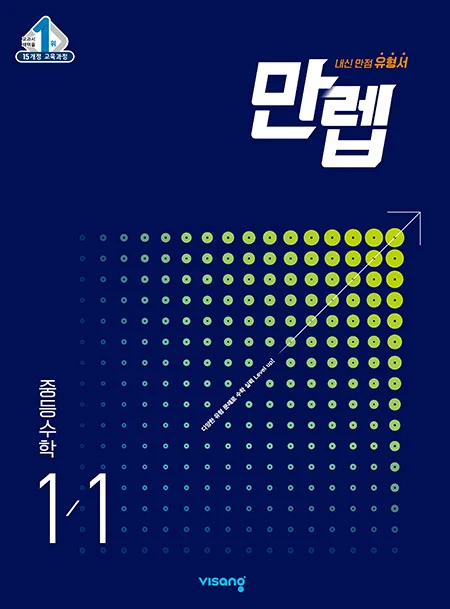 만렙 중학수학 1-1 2023 교재 표지