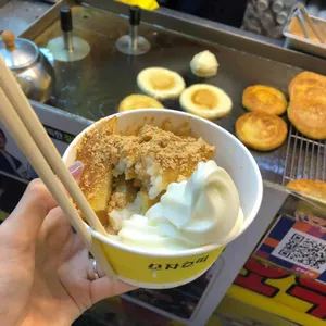 강릉 중앙시장 모자호떡 업체 관련 사진