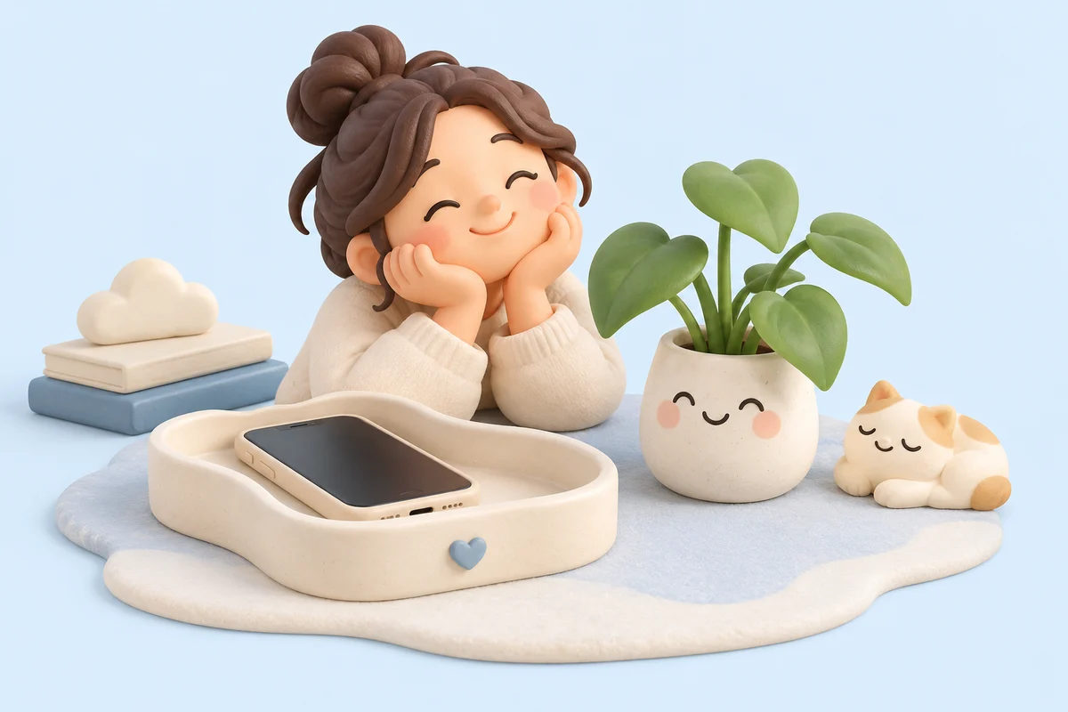 노모포비아 테스트 (NMP-Q 기반 스마트폰 단절불안 자가점검) 대표 비주얼