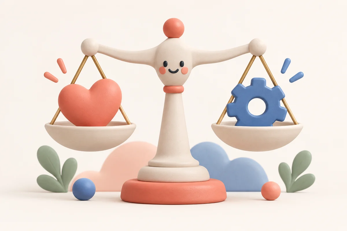 T/F 반응 스타일 테스트 (MBTI 사고·감정 선호와 공감 반응) 대표 비주얼