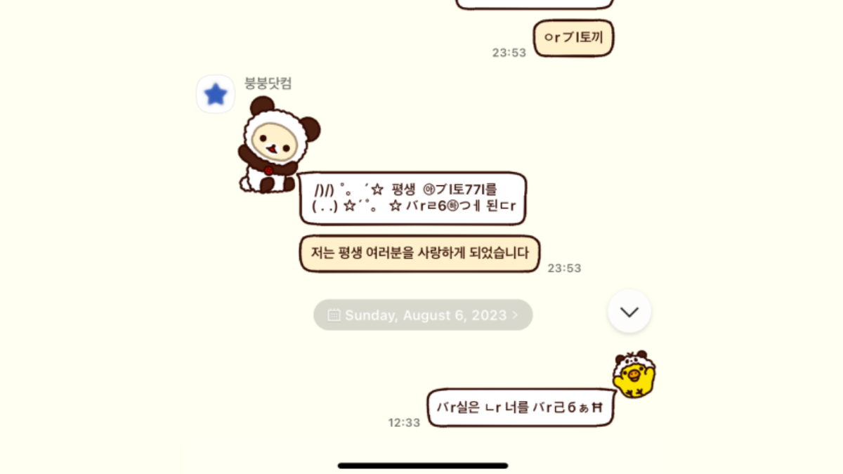 아기판다-코리락쿠마-카톡테마-배너