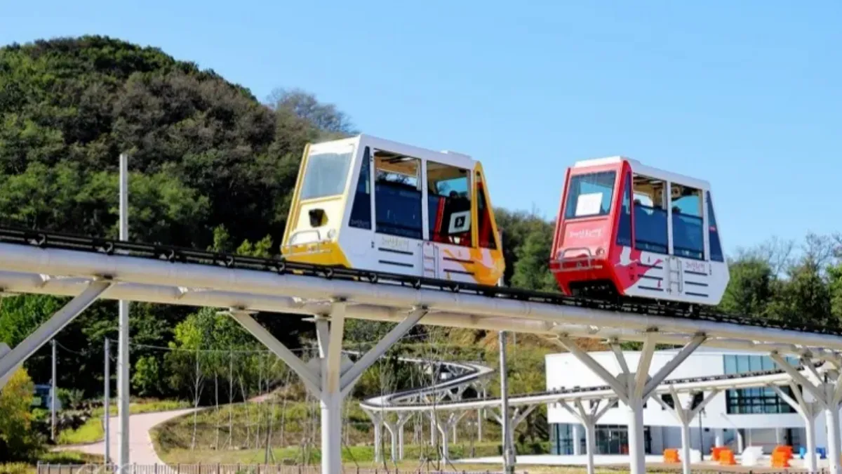 철원 소이산 모노레일 전경 사진