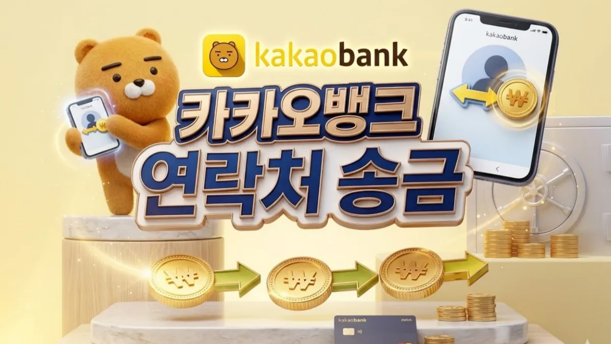 카카오뱅크-연락처-송금-배너