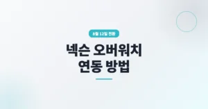 넥슨 오버워치 연동 사이트: 사전 신청 페이지 바로가기
